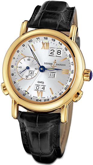 Ulysse Nardin 321-22/31 GMT +/- Perpetual 38.5mm replica watch